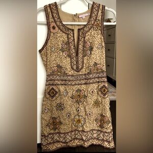 CALYPSO Beaded Dress - Size S